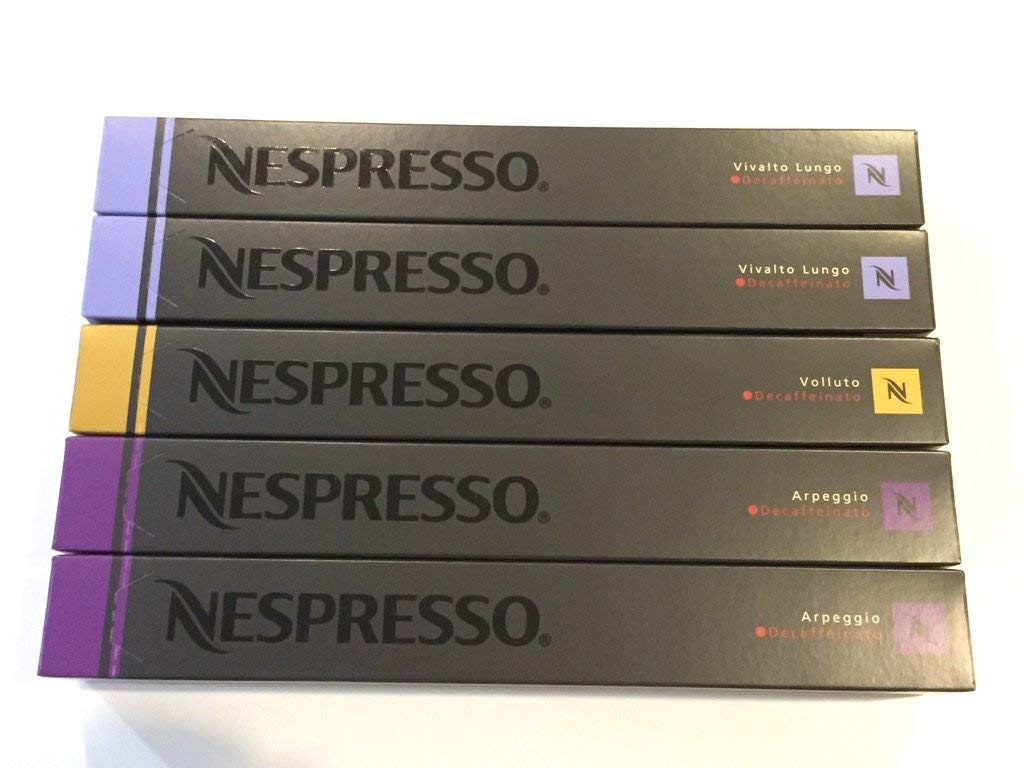 ネスプレッソ カプセルコーヒーデカフェタイプ3種